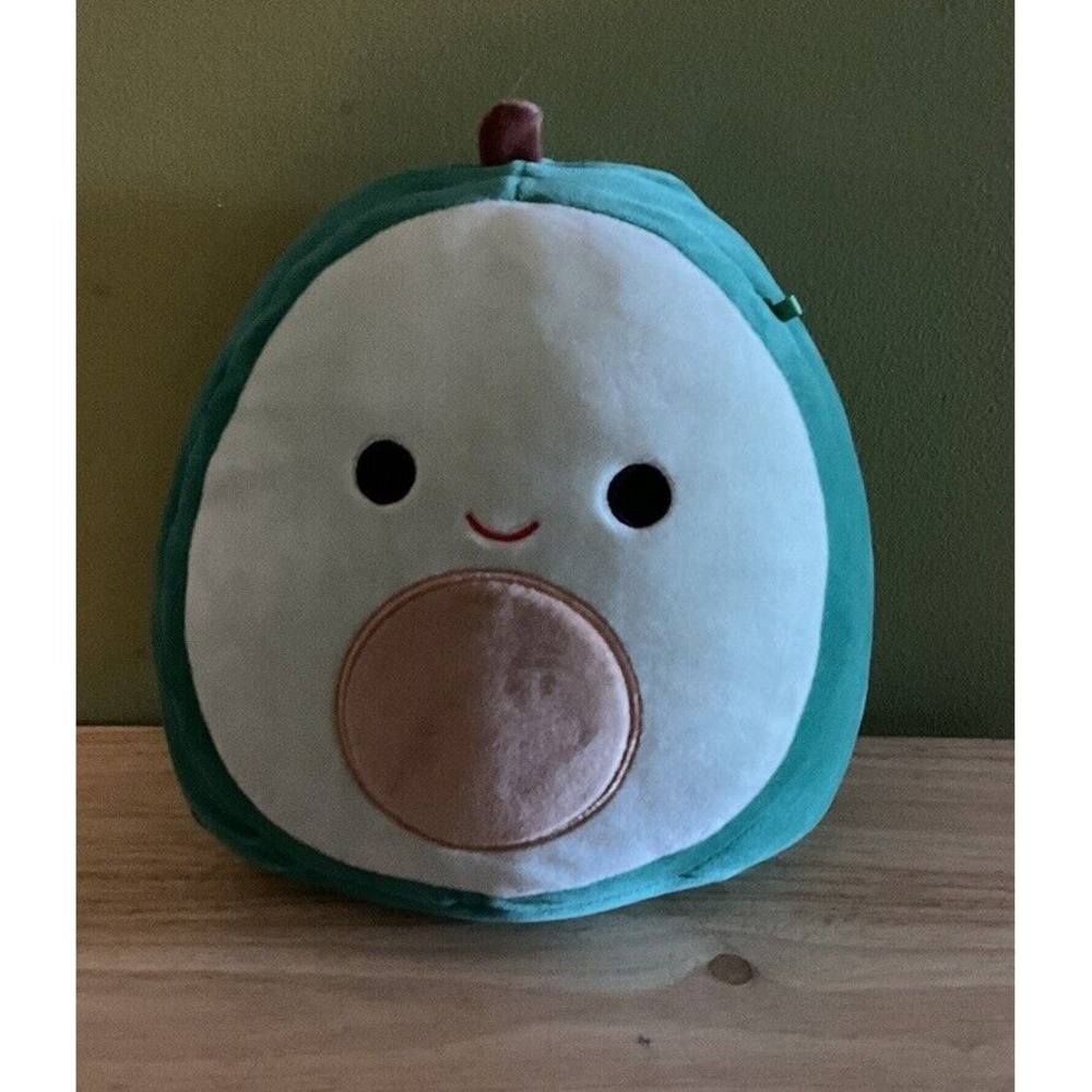 Original Squishmallow Austin The Avocado, Green, 8", No‎ Tag